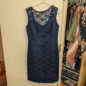 Joseph Ribkoff Lace Cocktail Dress